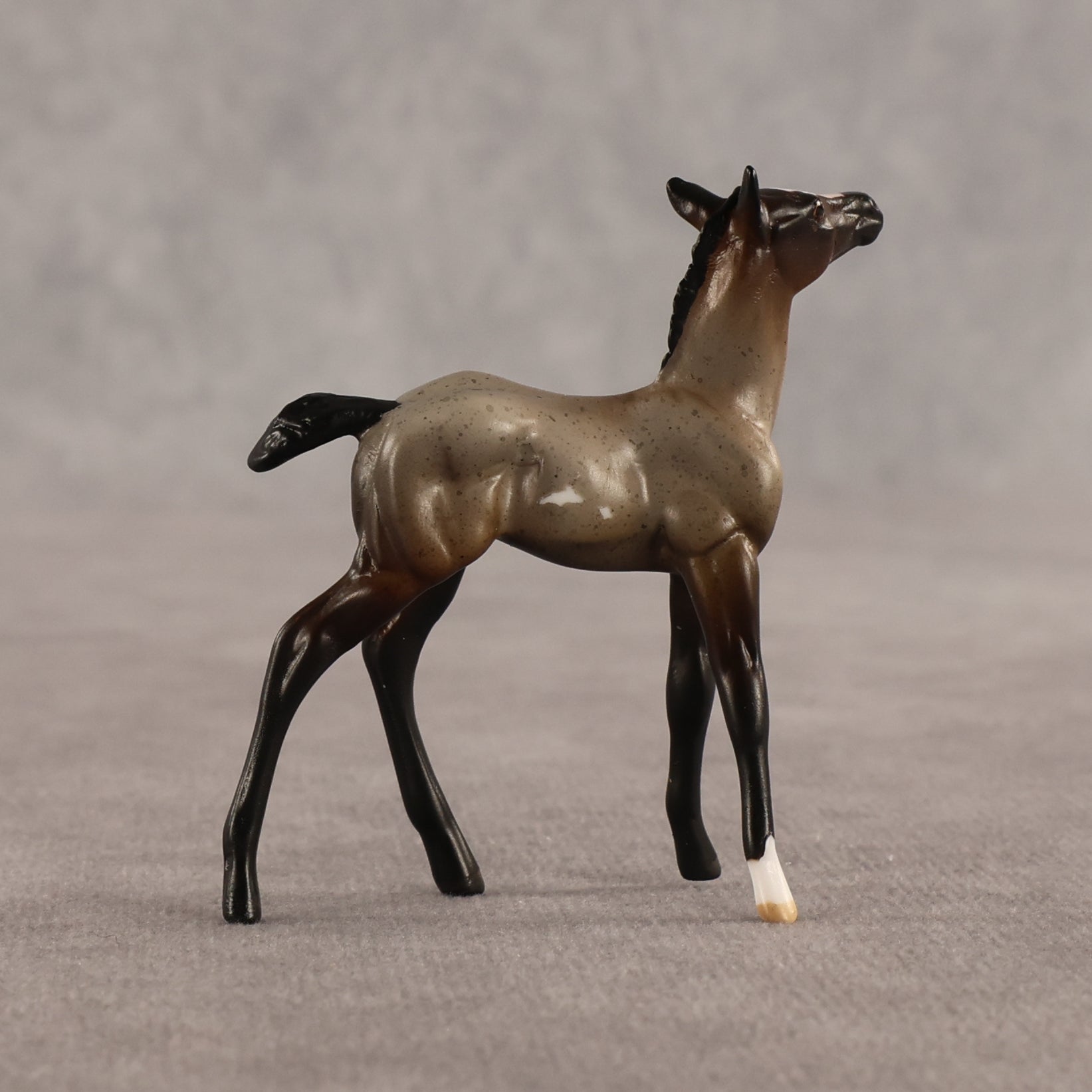 Mudflap & Dusty OOAK Chip FCM Stock Horse & Chip Foal by Anna Rieck SCD26