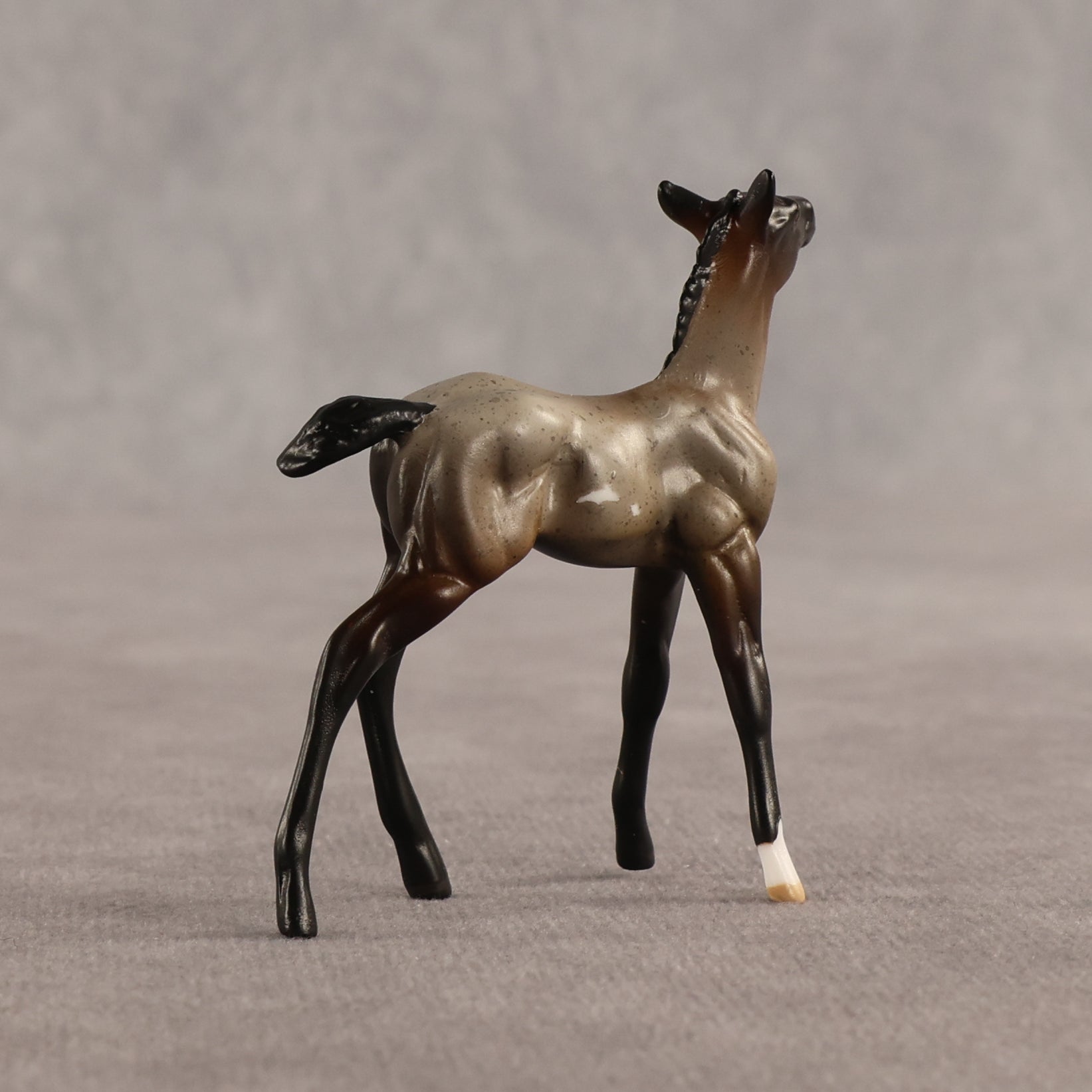 Mudflap & Dusty OOAK Chip FCM Stock Horse & Chip Foal by Anna Rieck SCD26