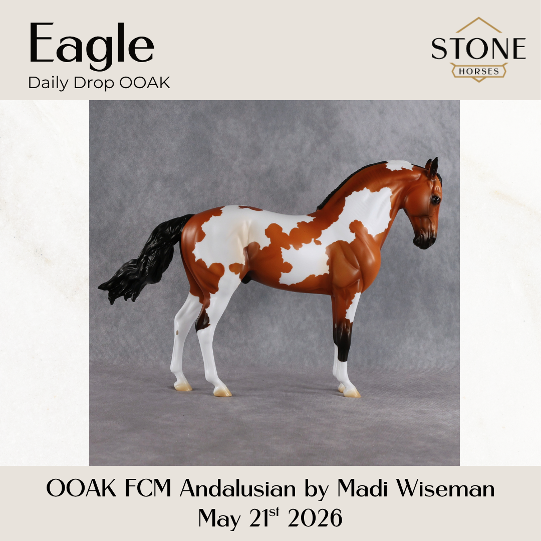 Eagle OOAK FCM Andalusian by Madi Wiseman DDOOAKs26