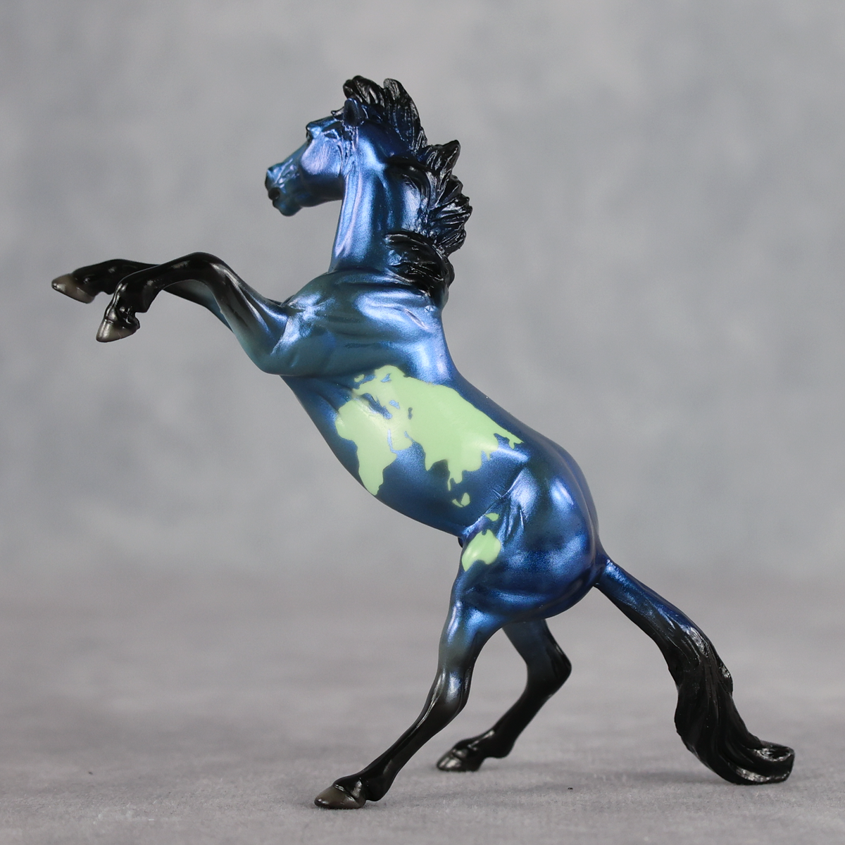 Global or Terrestrial OOAK Chip Mustang Blind Bag by Ellen Robbins SCD26