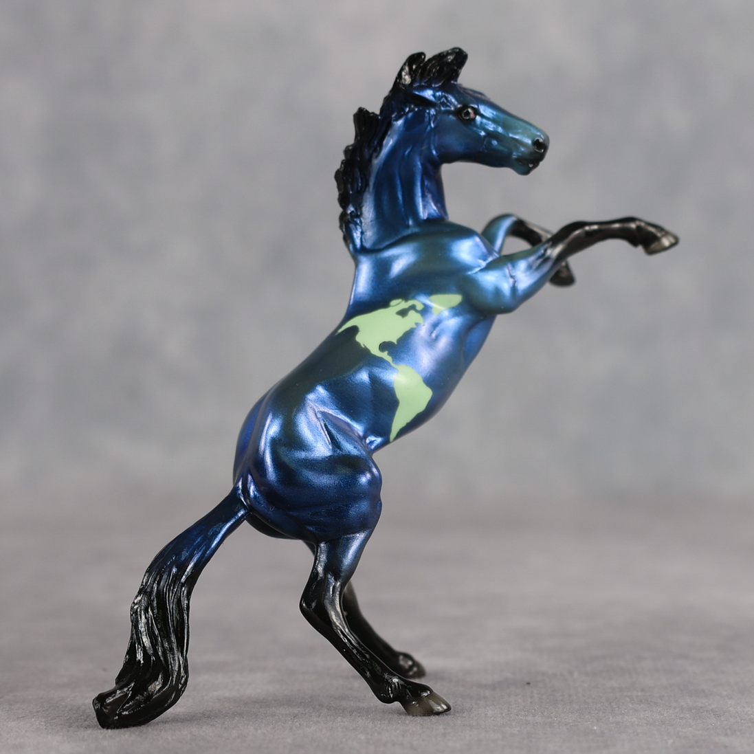 Global or Terrestrial OOAK Chip Mustang Blind Bag by Ellen Robbins SCD26