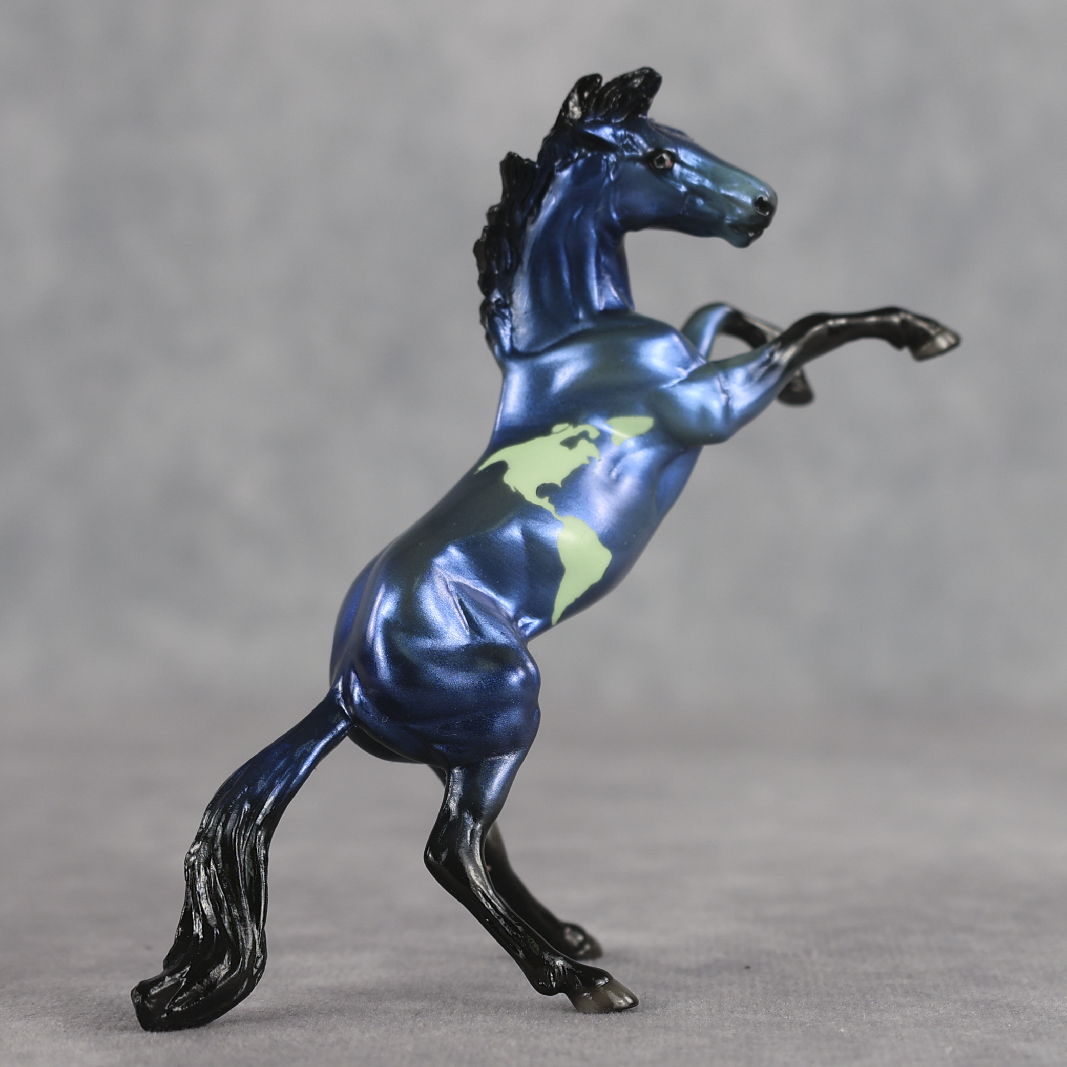 Global or Terrestrial OOAK Chip Mustang Blind Bag by Ellen Robbins SCD26