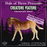 Earthling Zim LE-5 EFCM Chip Arabian by Jess Hamill & Kristen Cermele Ro326