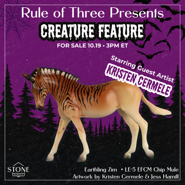 Earthling Zim LE-5 EFCM Chip Arabian by Jess Hamill & Kristen Cermele Ro326