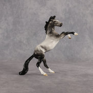Eat.Pray.Flock. OOAK Chip Mustang by Dawn Quick EQ26