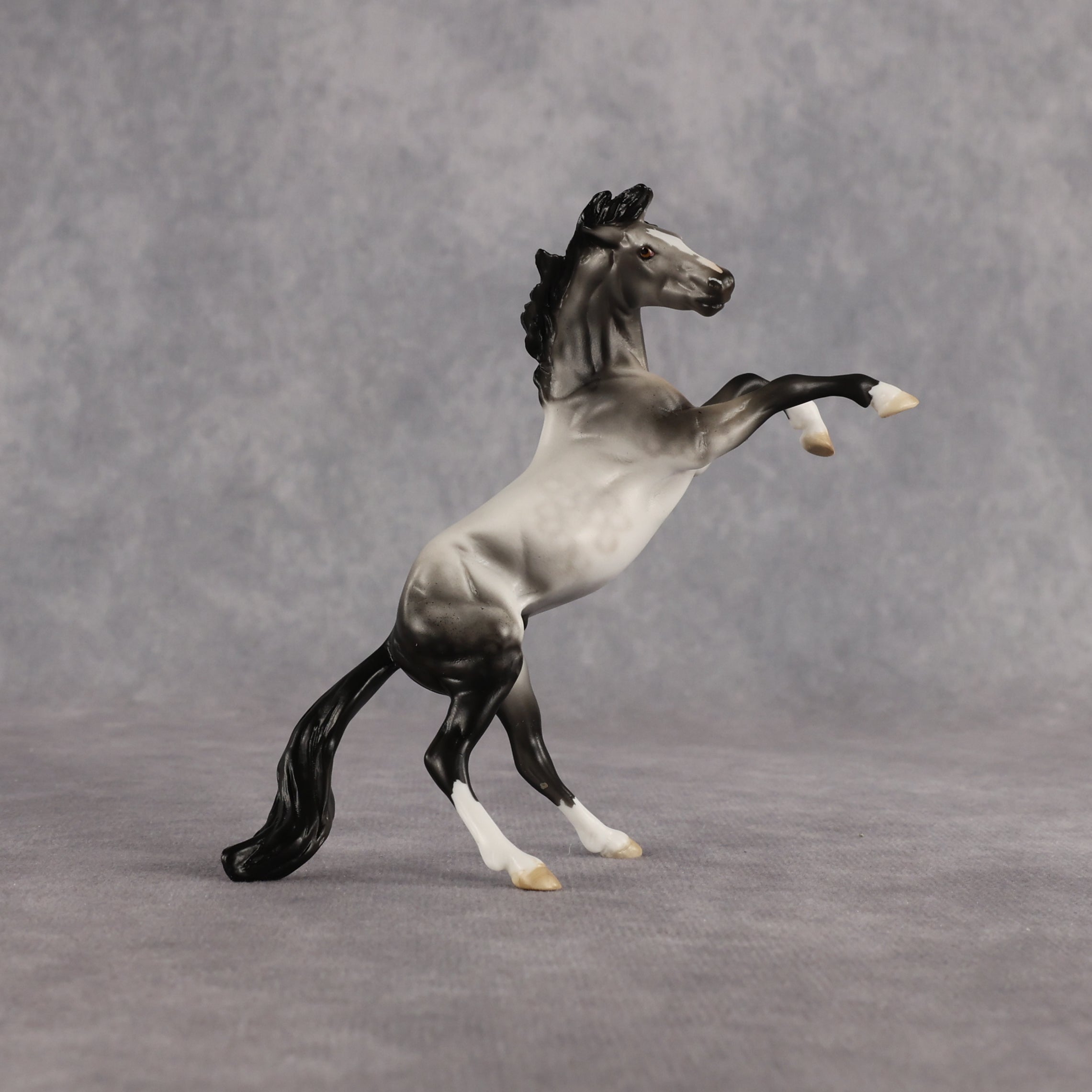 Eat.Pray.Flock. OOAK Chip Mustang by Dawn Quick EQ26
