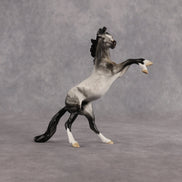 Eat.Pray.Flock. OOAK Chip Mustang by Dawn Quick EQ26