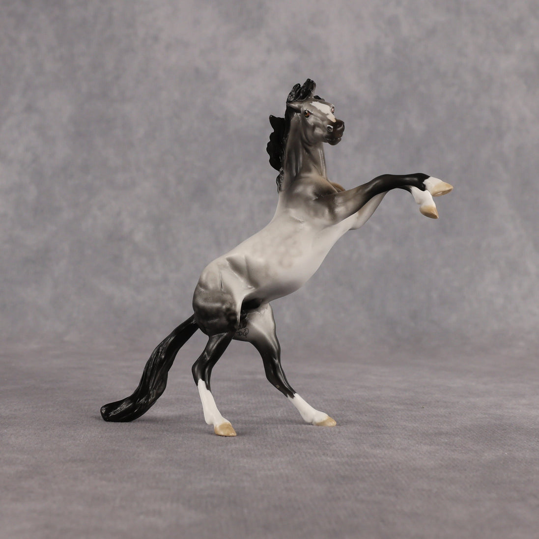 Eat.Pray.Flock. OOAK Chip Mustang by Dawn Quick EQ26