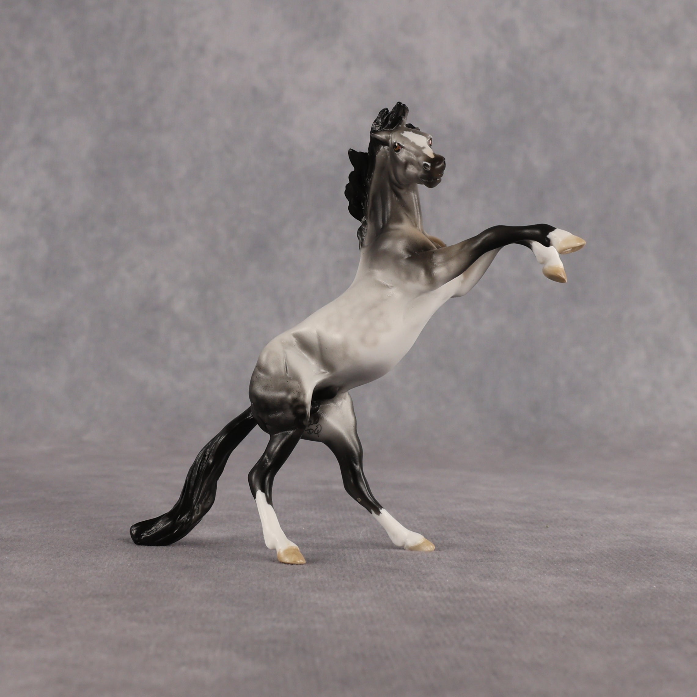 Eat.Pray.Flock. OOAK Chip Mustang by Dawn Quick EQ26