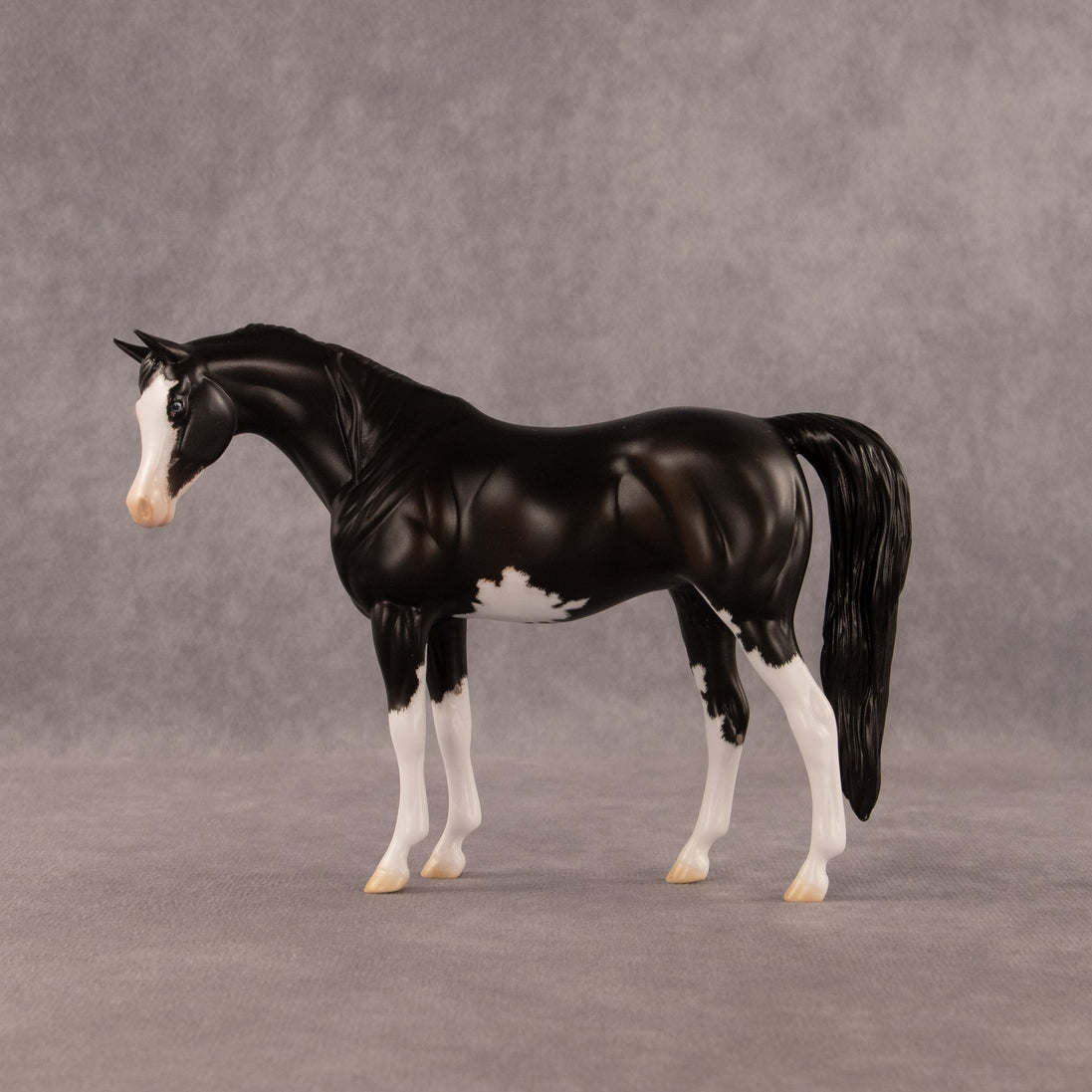 Ebony OOAK Pebble Arabian Mare by Madi Wiseman EQ26