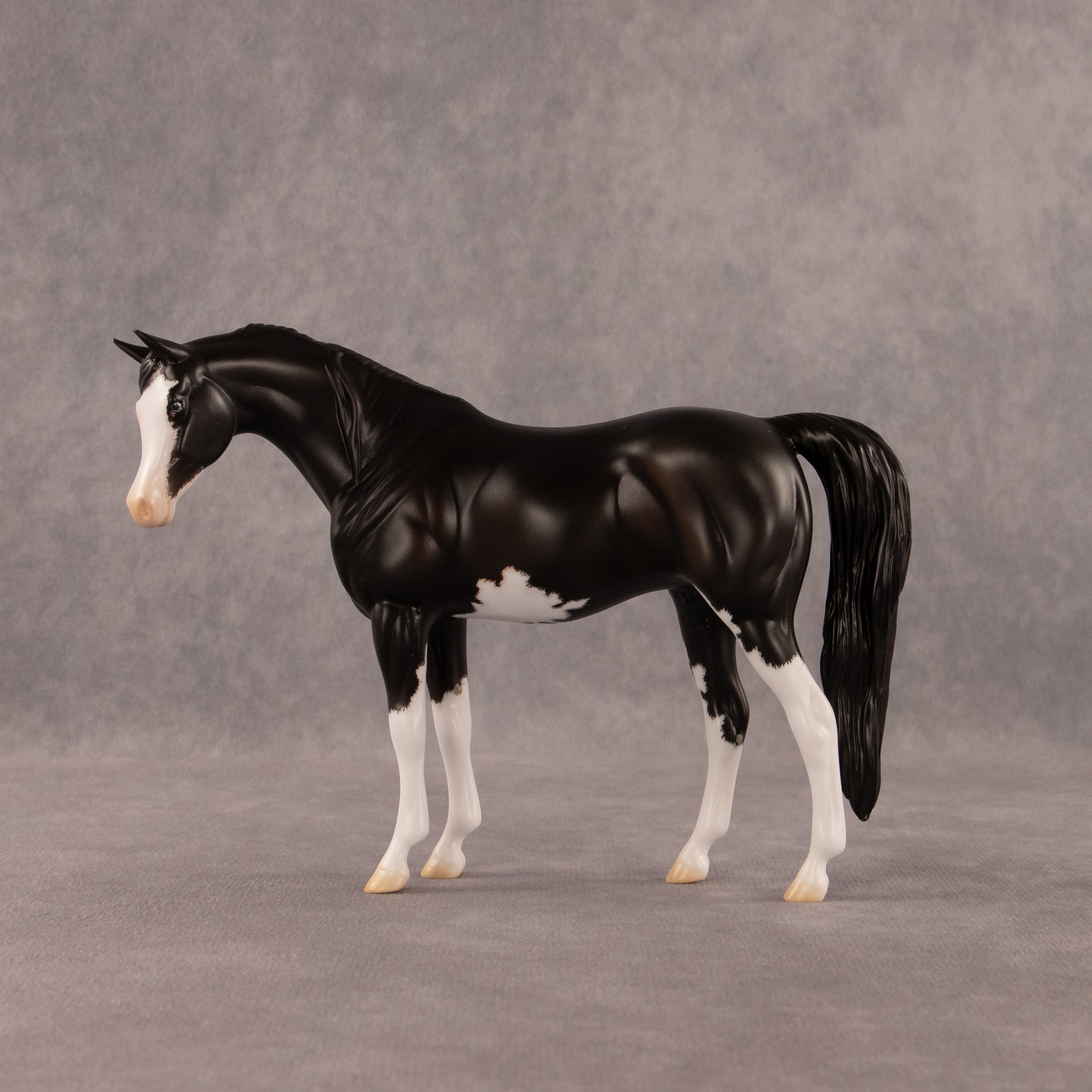 Ebony OOAK Pebble Arabian Mare by Madi Wiseman EQ26