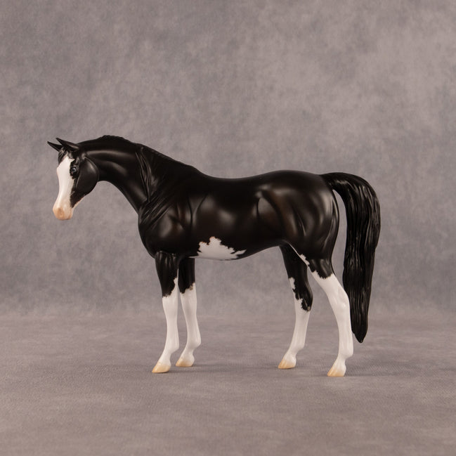 Ebony OOAK Pebble Arabian Mare by Madi Wiseman EQ26