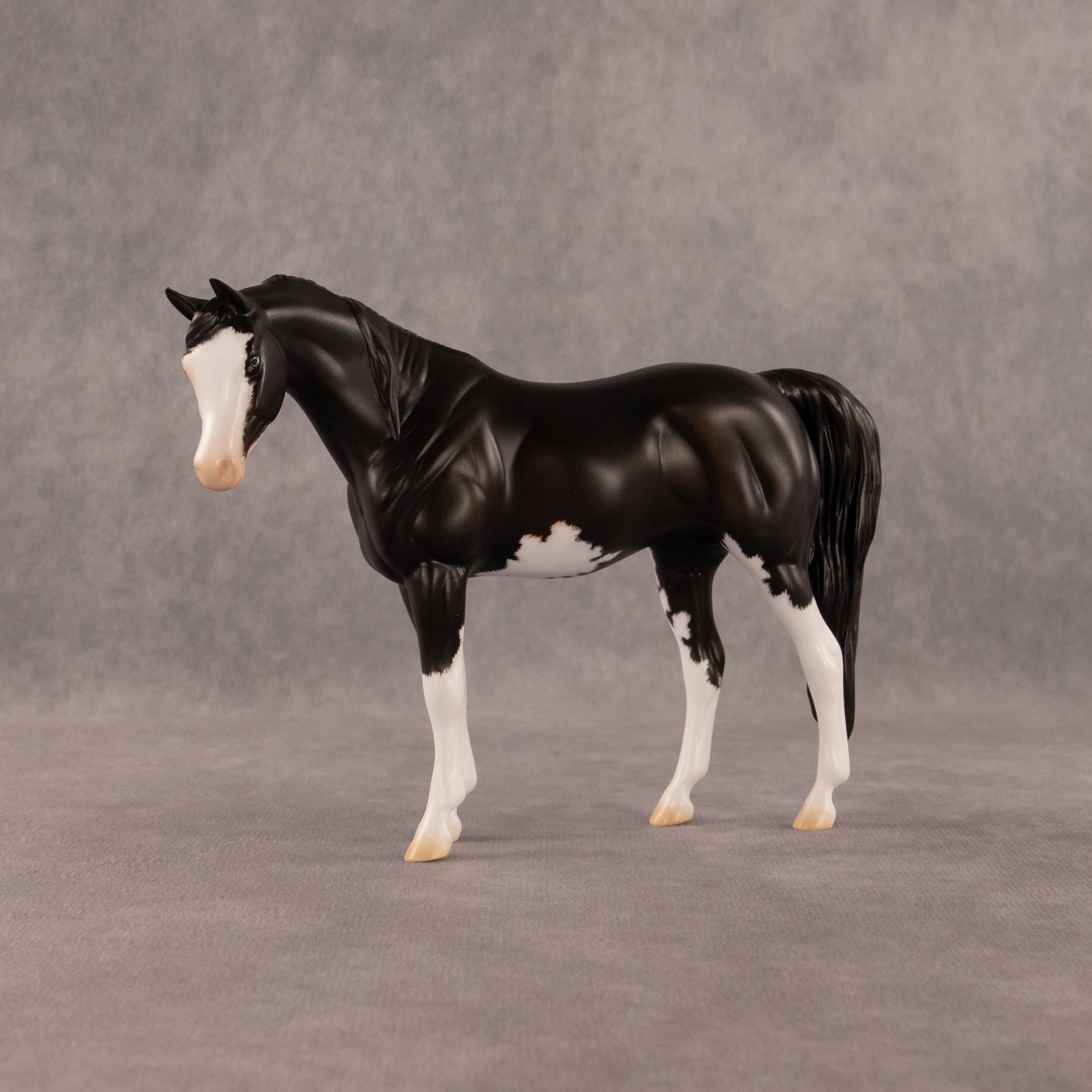 Ebony OOAK Pebble Arabian Mare by Madi Wiseman EQ26