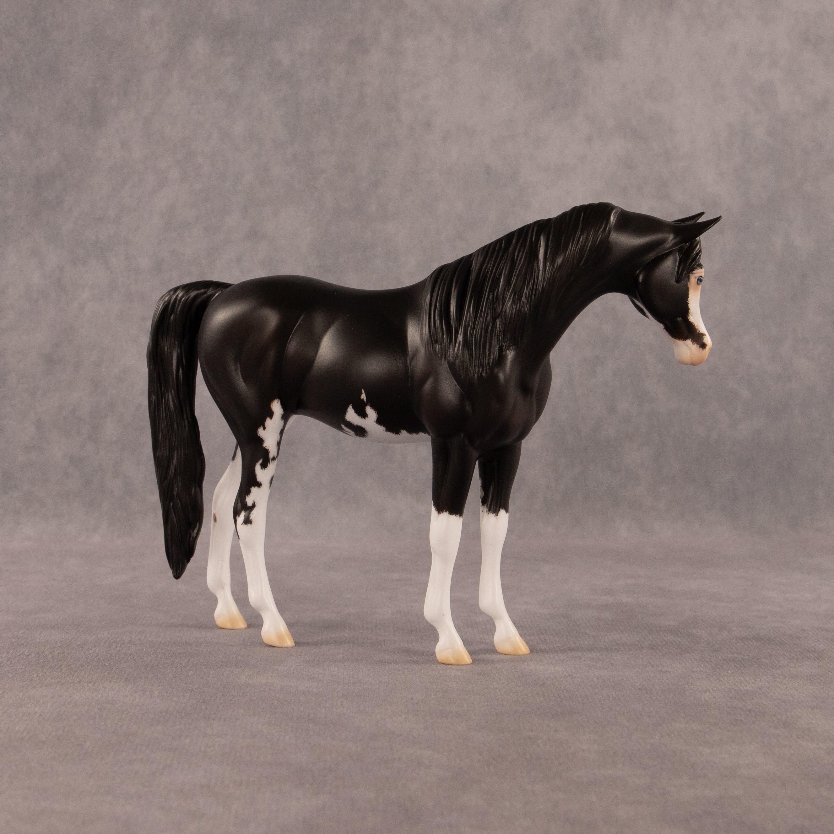 Ebony OOAK Pebble Arabian Mare by Madi Wiseman EQ26