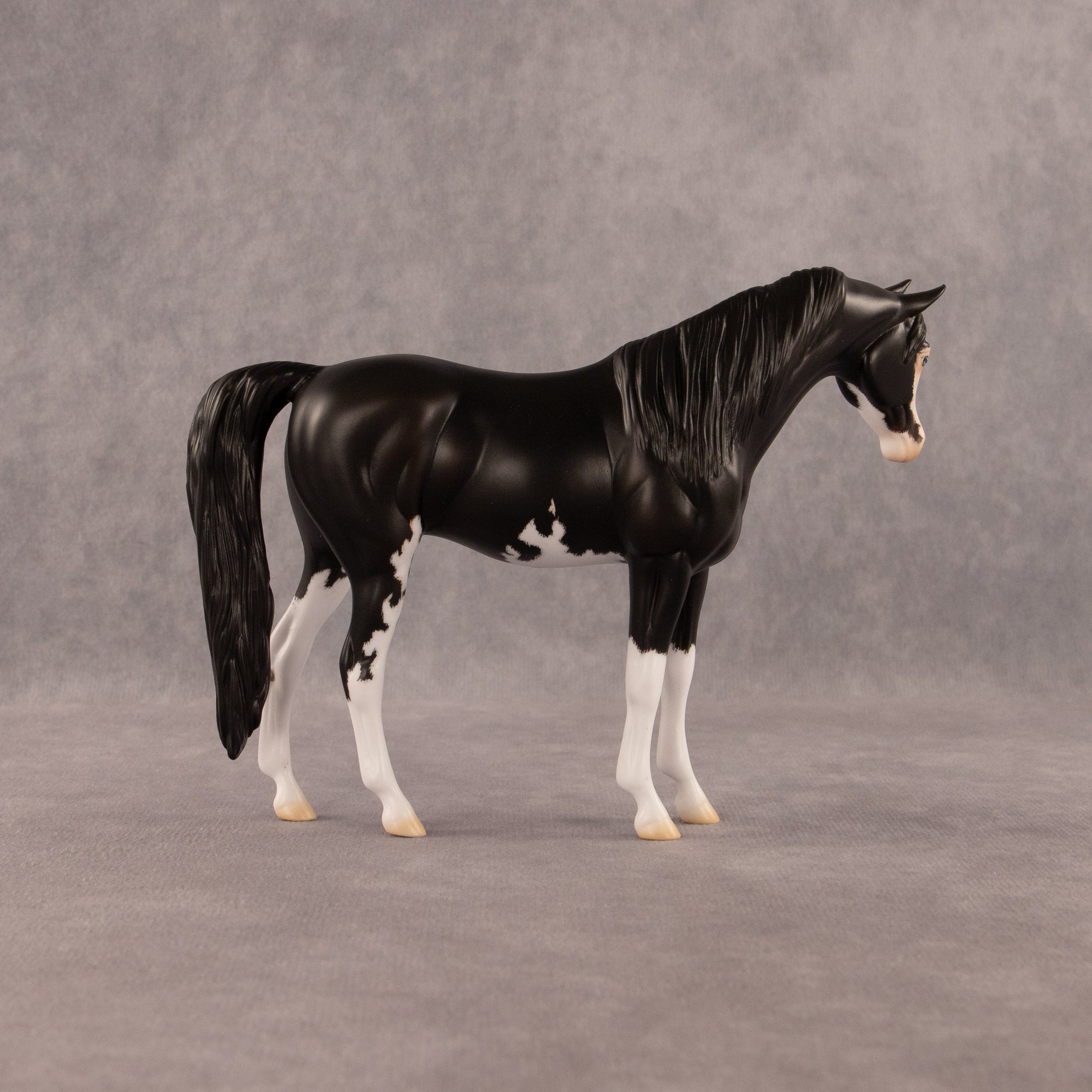Ebony OOAK Pebble Arabian Mare by Madi Wiseman EQ26