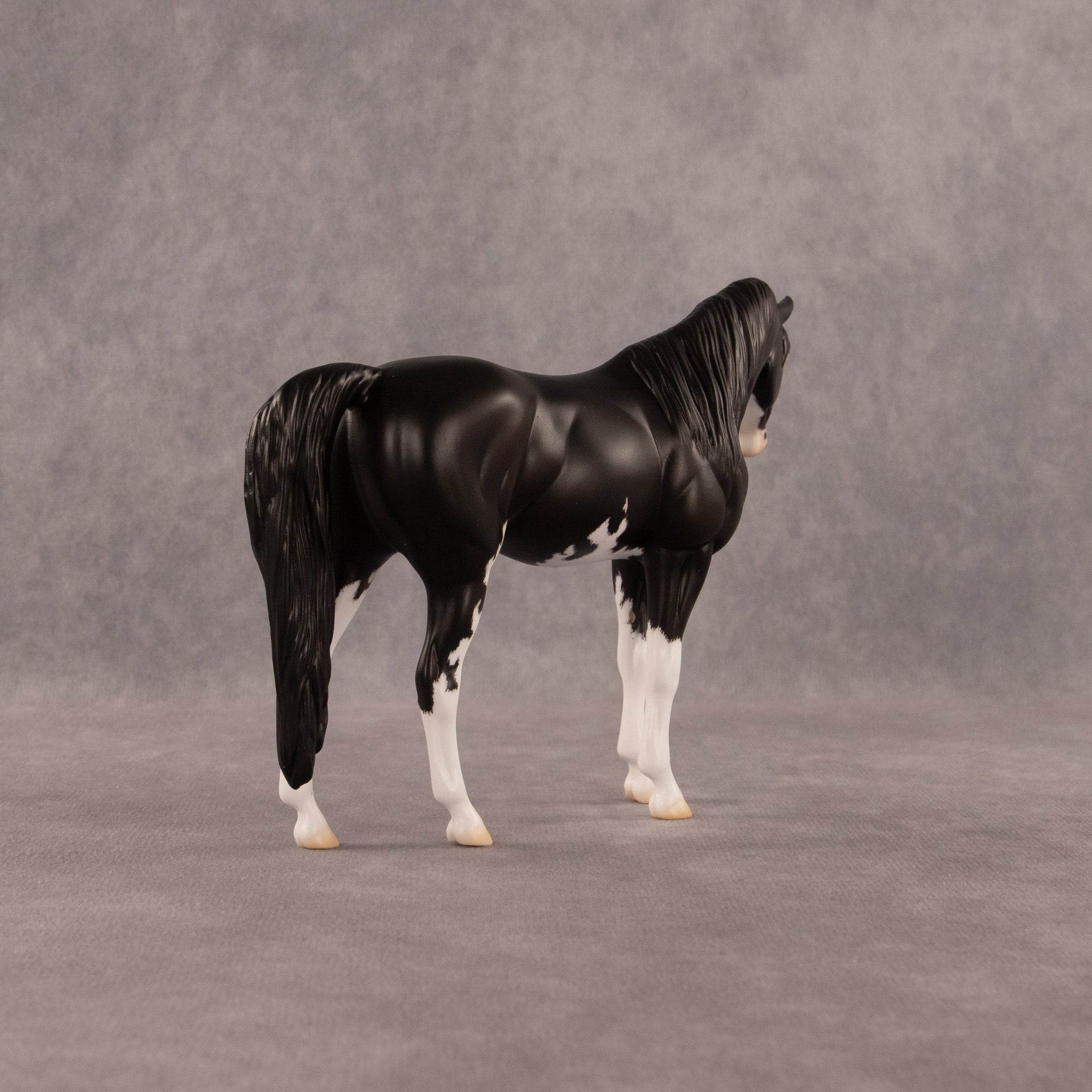 Ebony OOAK Pebble Arabian Mare by Madi Wiseman EQ26