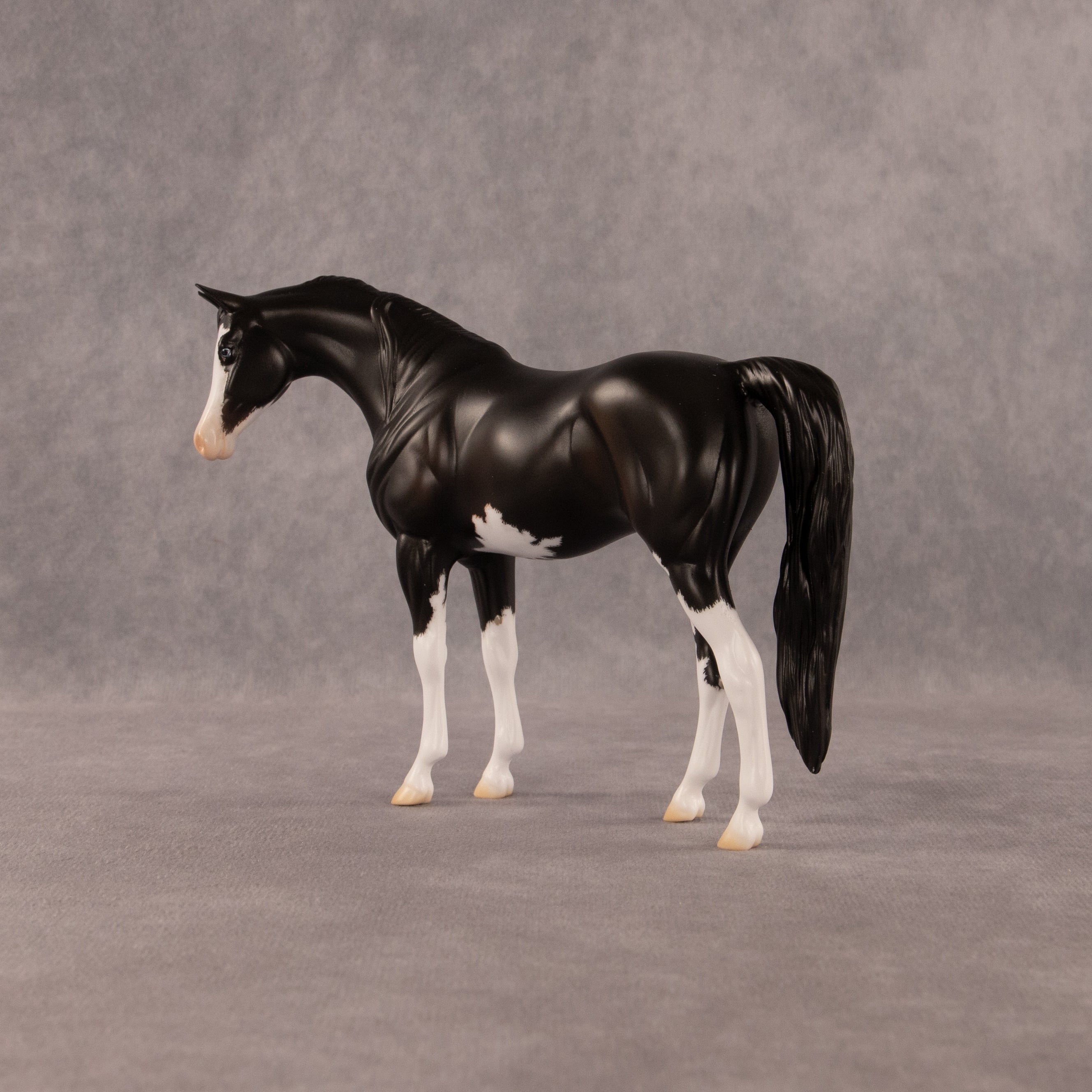 Ebony OOAK Pebble Arabian Mare by Madi Wiseman EQ26