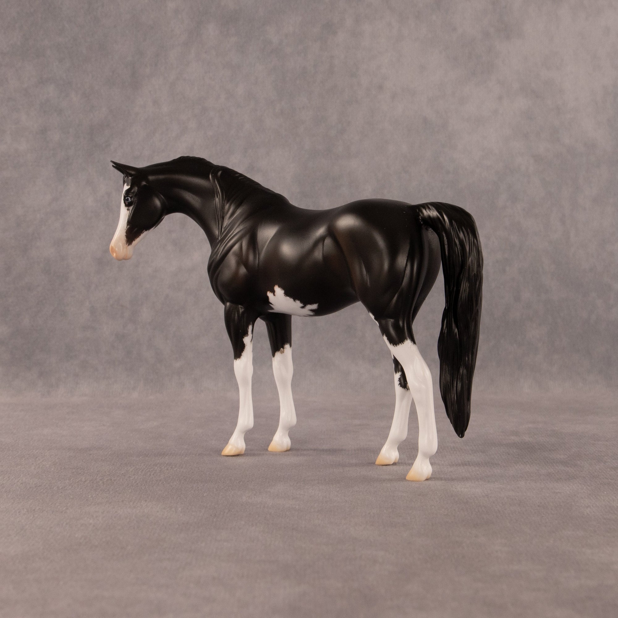Ebony OOAK Pebble Arabian Mare by Madi Wiseman EQ26