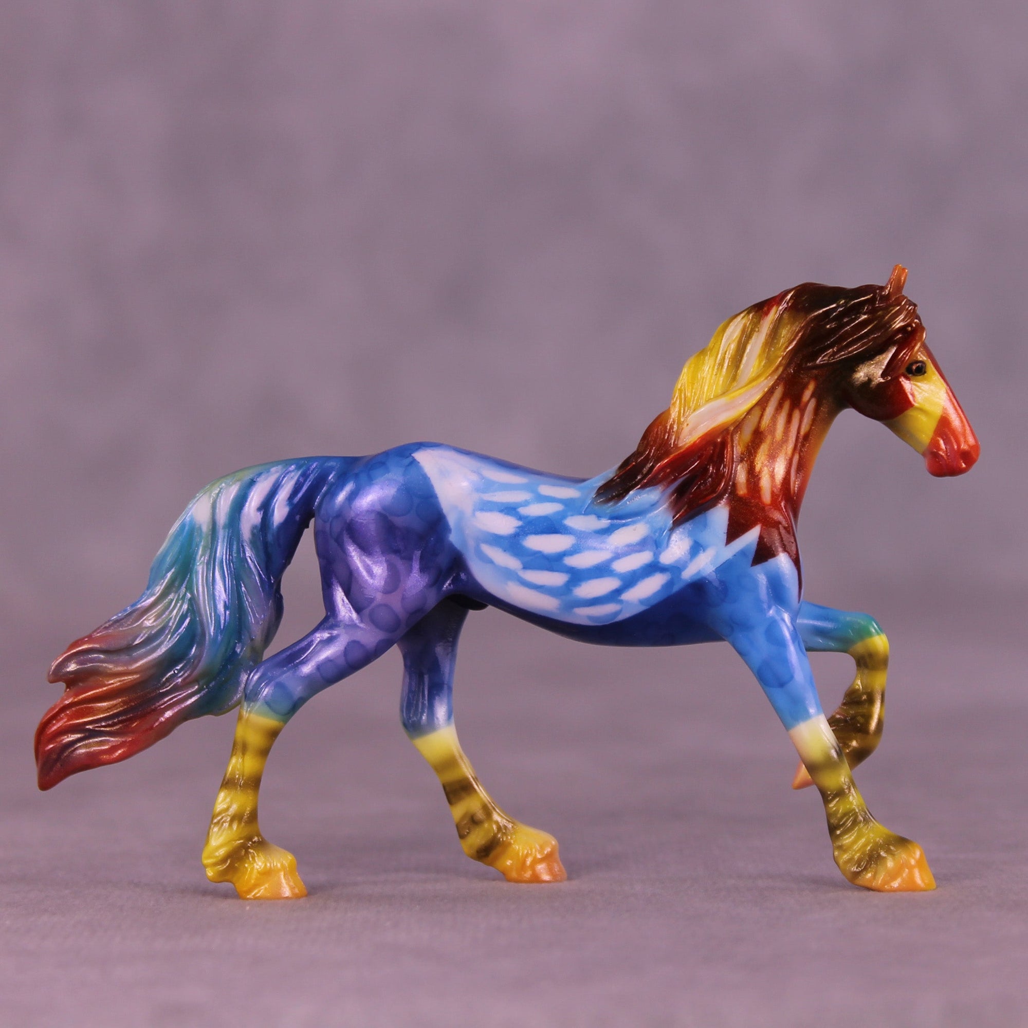 Eggbert OOAK Chip Friesian by Kike (Enrique) Duarte MS25
