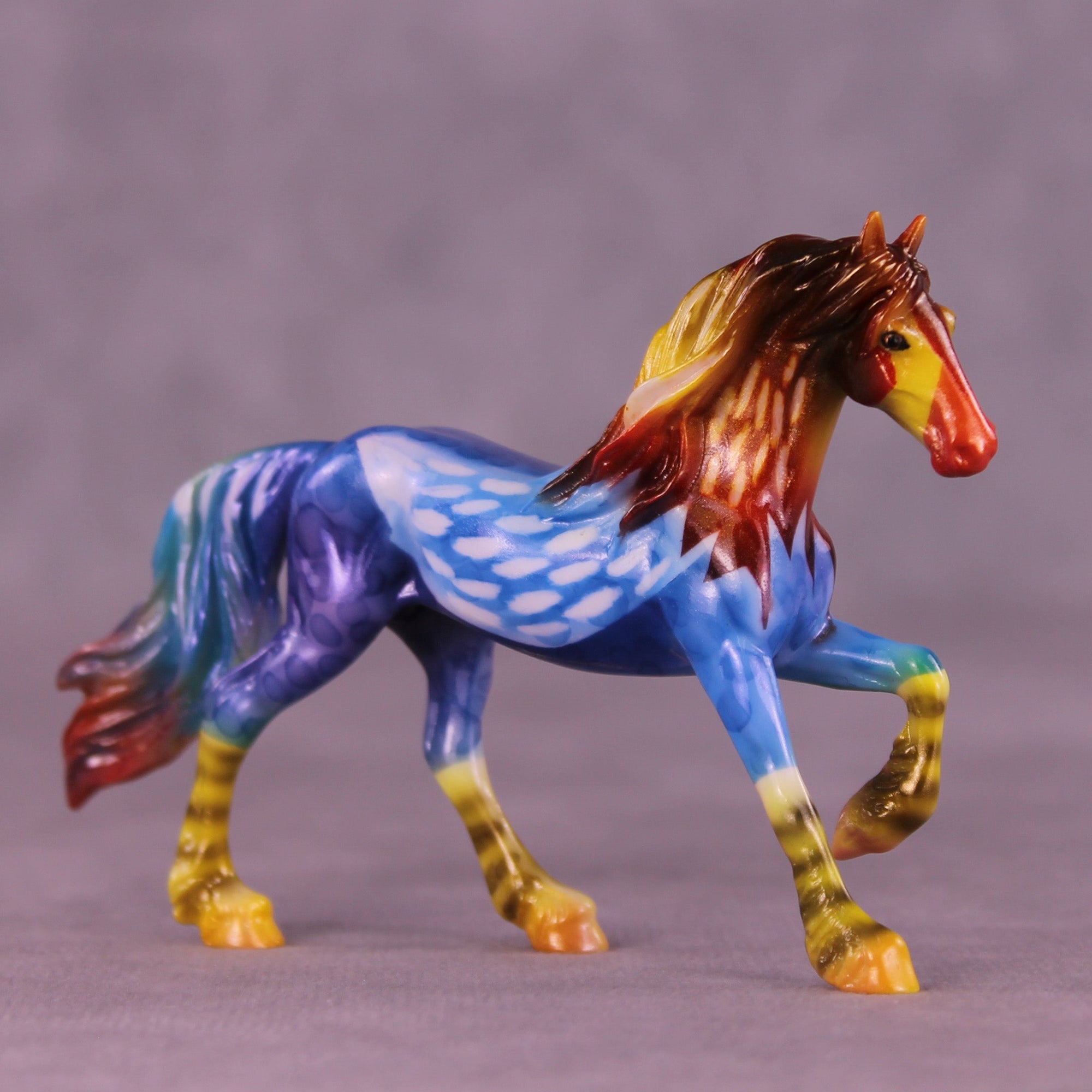 Eggbert OOAK Chip Friesian by Kike (Enrique) Duarte MS25