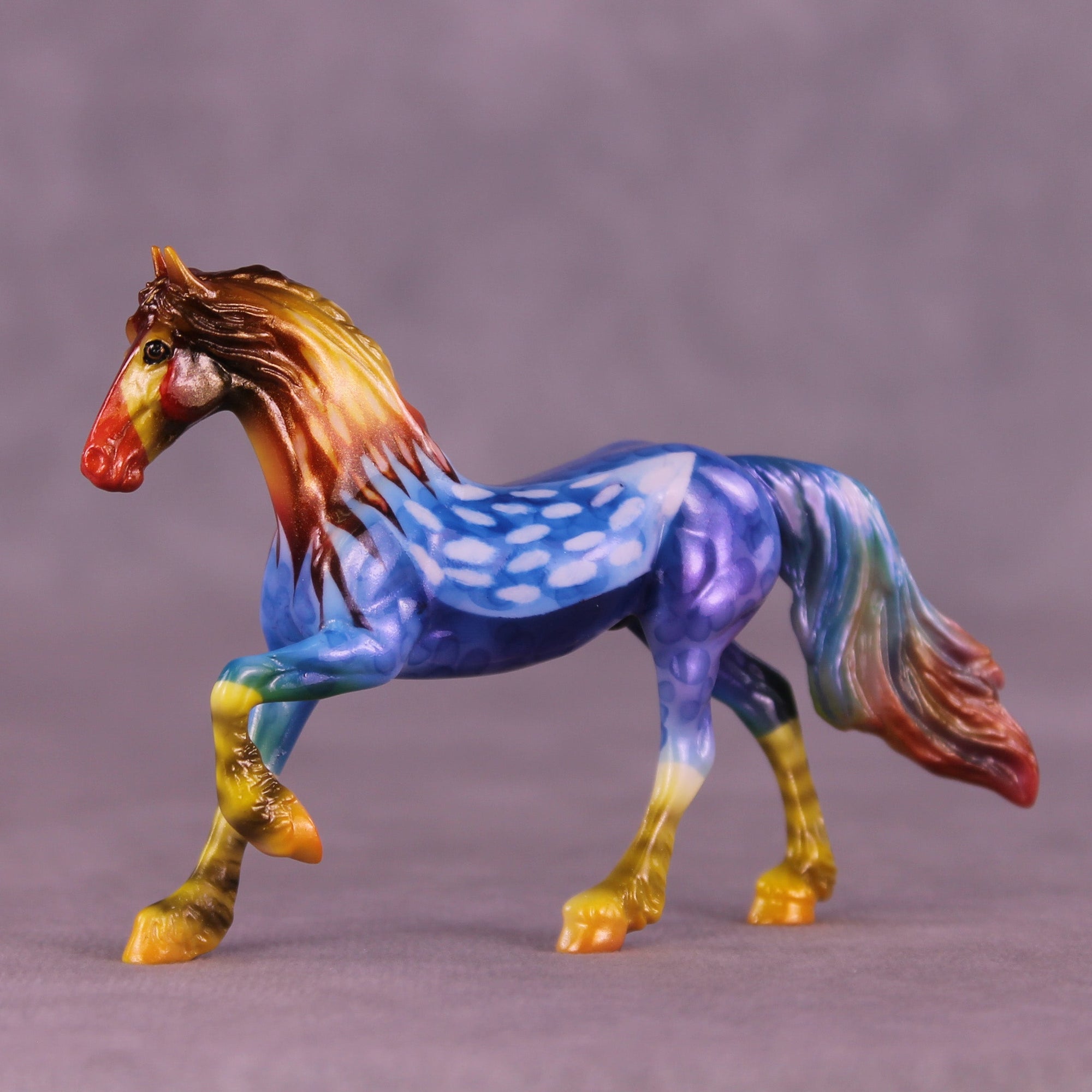 Eggbert OOAK Chip Friesian by Kike (Enrique) Duarte MS25