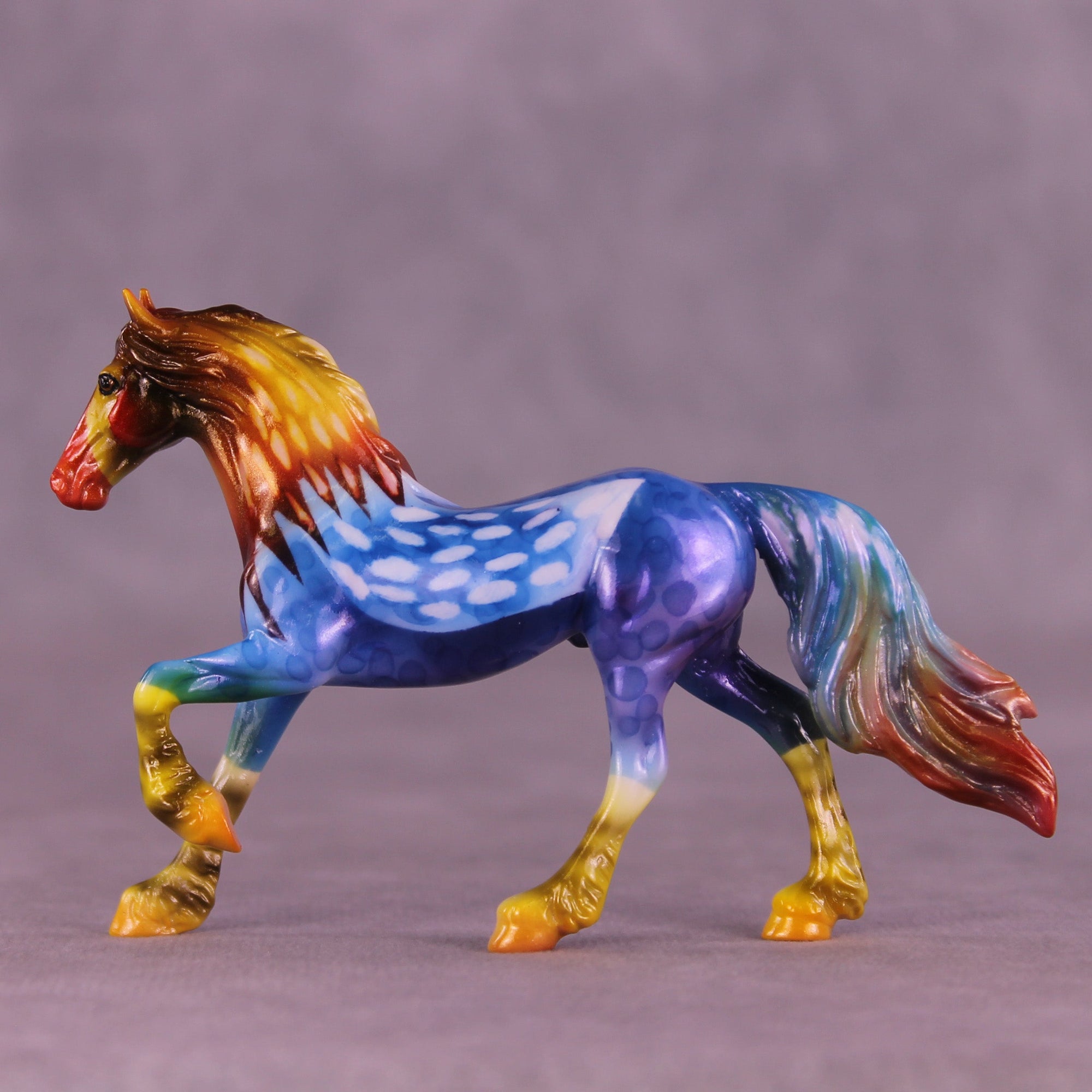 Eggbert OOAK Chip Friesian by Kike (Enrique) Duarte MS25