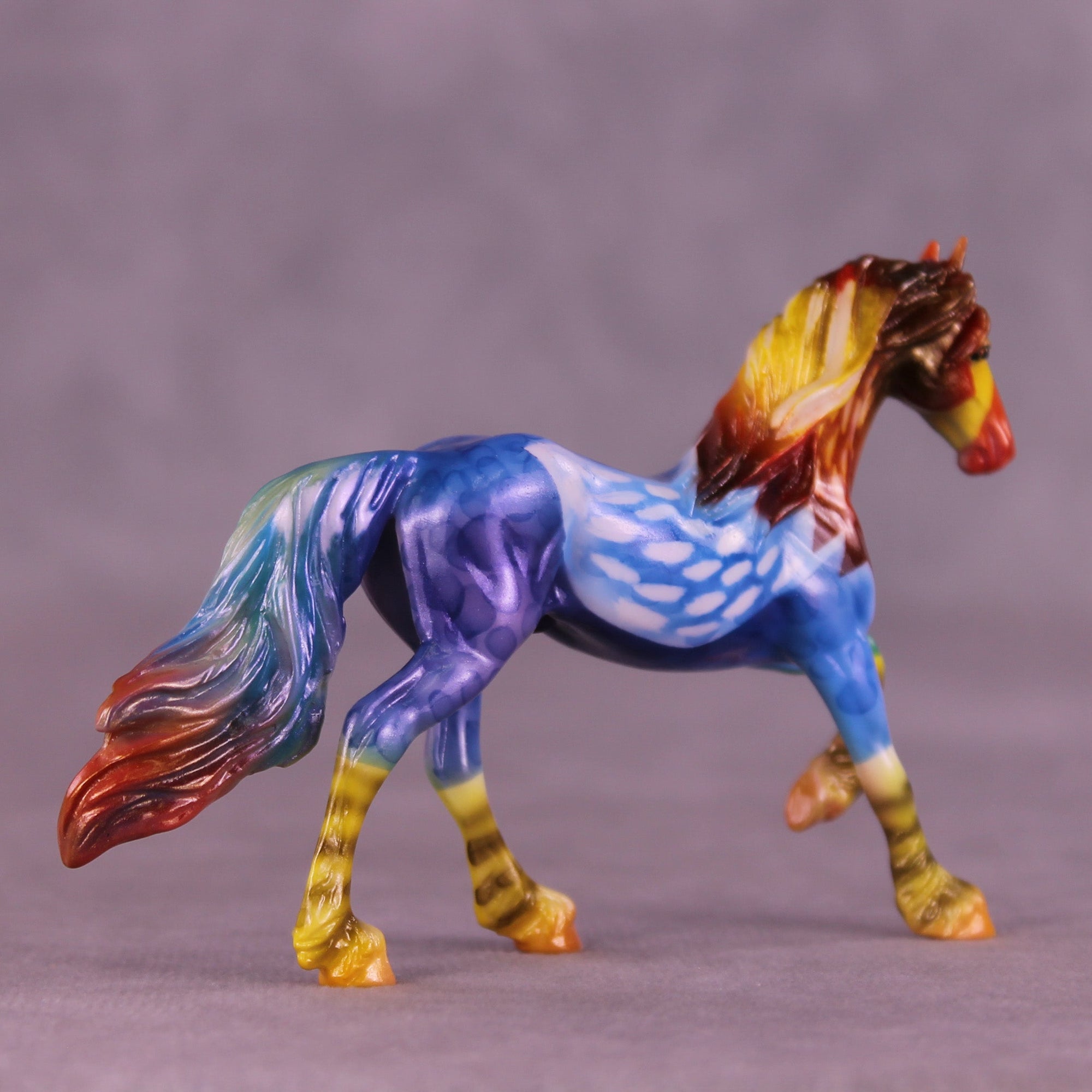 Eggbert OOAK Chip Friesian by Kike (Enrique) Duarte MS25