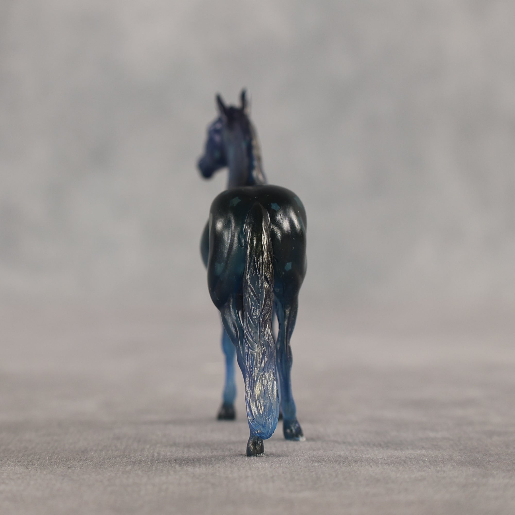 Eighty M OOAK Clear Chip Andalusian by Leah Koerper SS0426