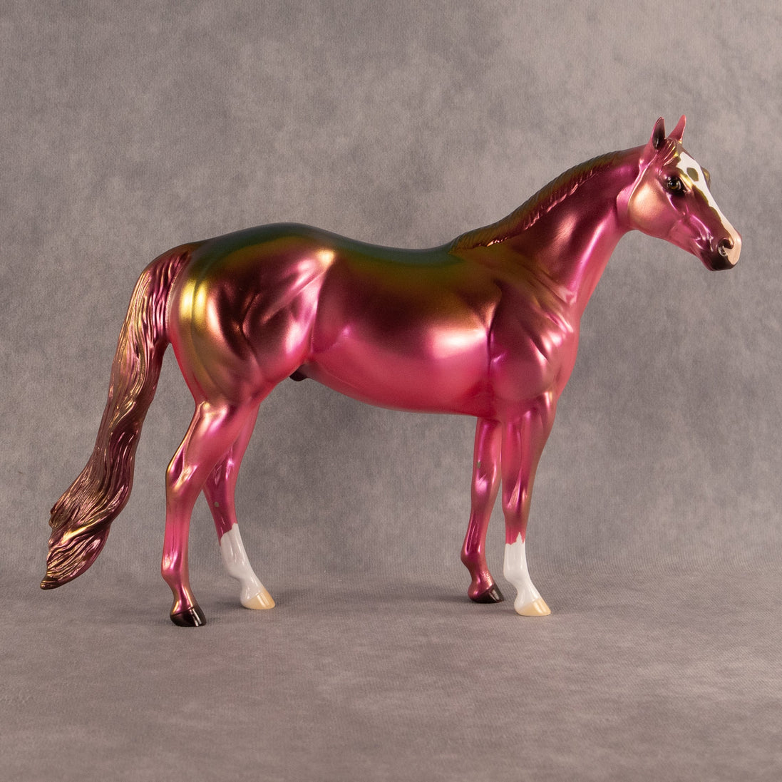 Electric Rose OOAK Ideal Stock Horse by Erin Corbett EQ26