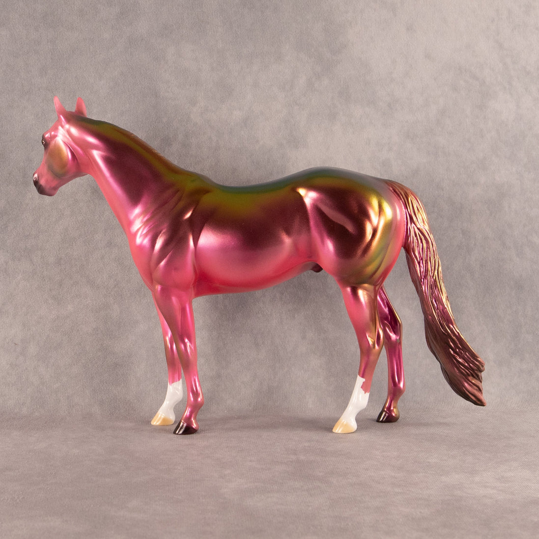 Electric Rose OOAK Ideal Stock Horse by Erin Corbett EQ26