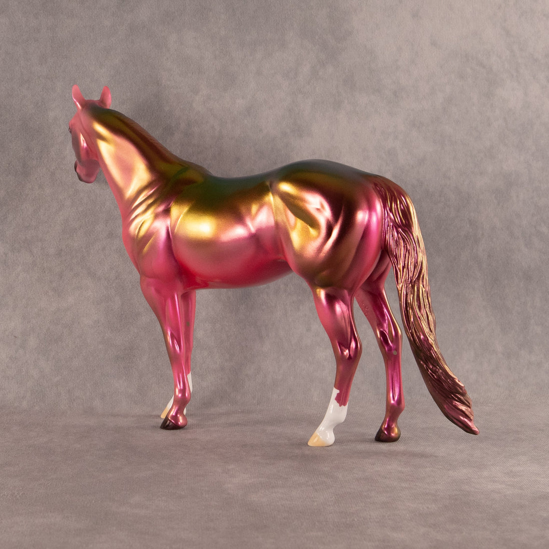 Electric Rose OOAK Ideal Stock Horse by Erin Corbett EQ26