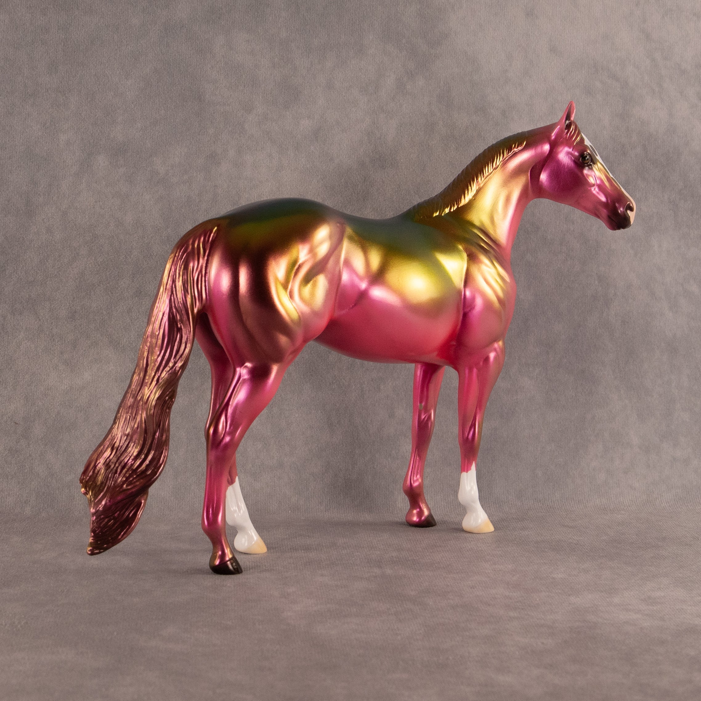 Electric Rose OOAK Ideal Stock Horse by Erin Corbett EQ26