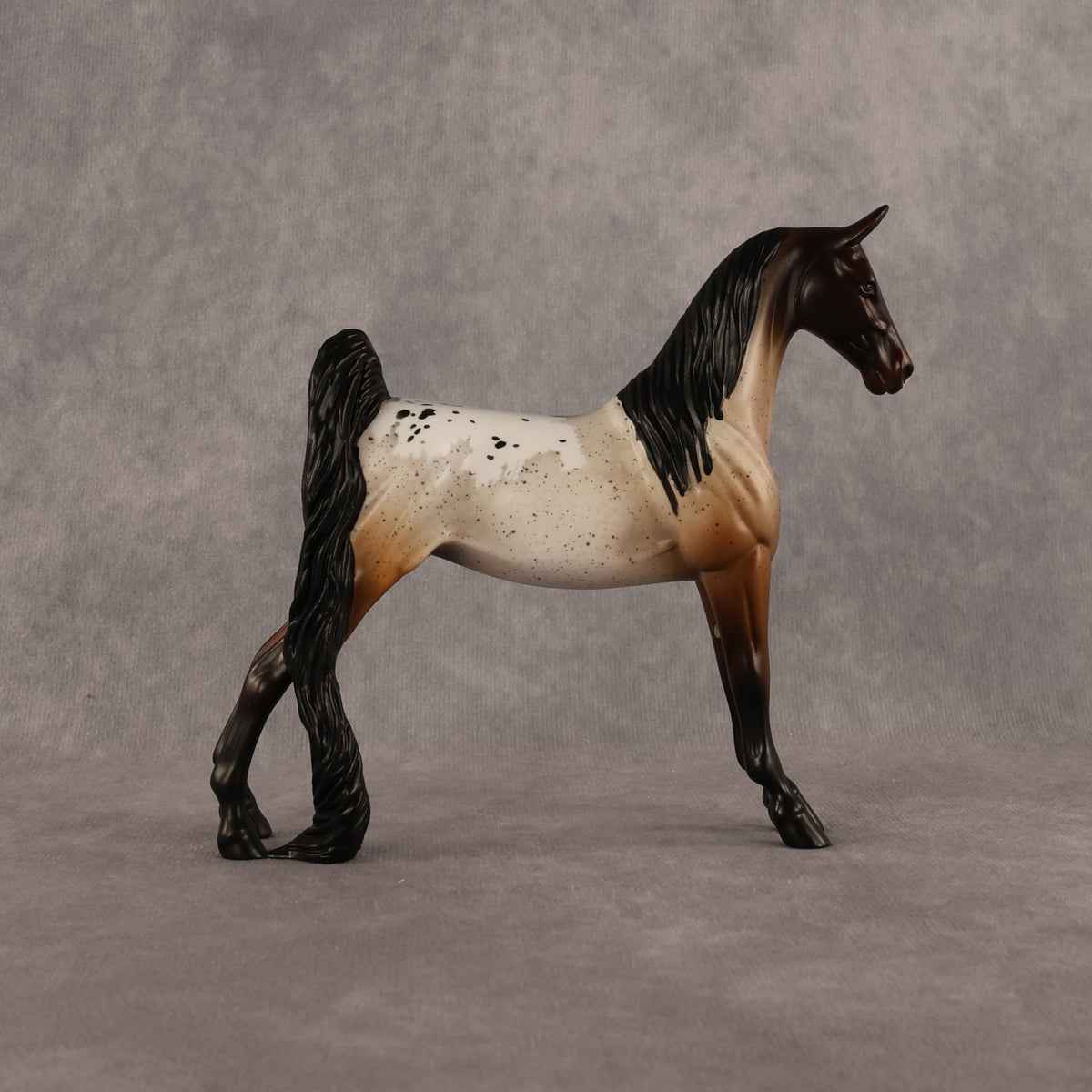 Elevensies OOAK Pebble Saddlebred by Alex Fortman LHS26