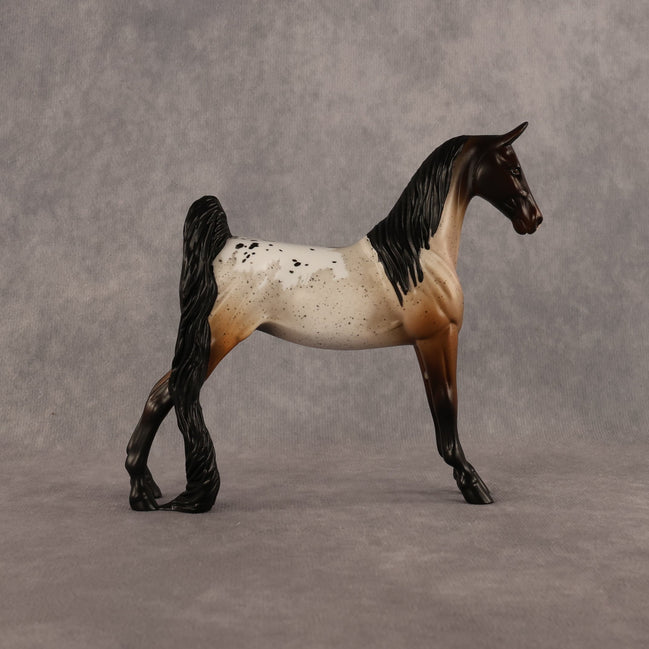 Elevensies OOAK Pebble Saddlebred by Alex Fortman LHS26