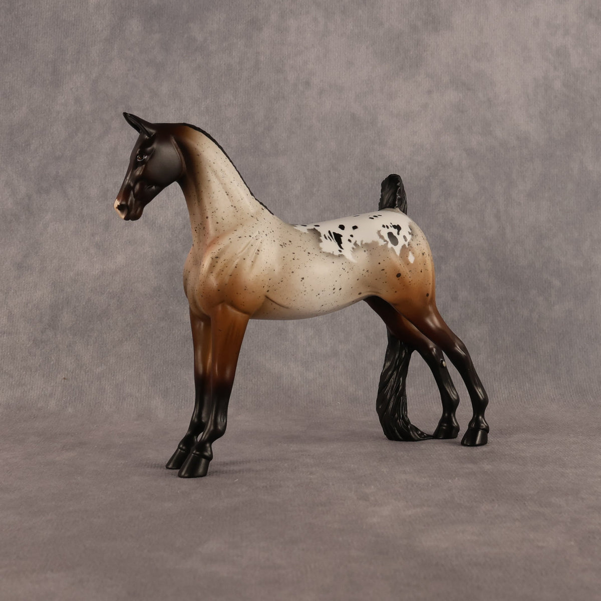 Elevensies OOAK Pebble Saddlebred by Alex Fortman LHS26