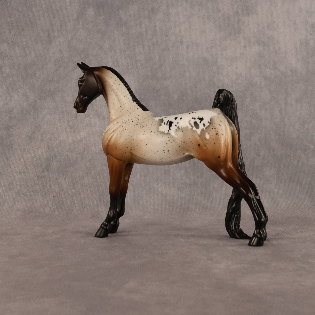 Elevensies OOAK Pebble Saddlebred by Alex Fortman LHS26
