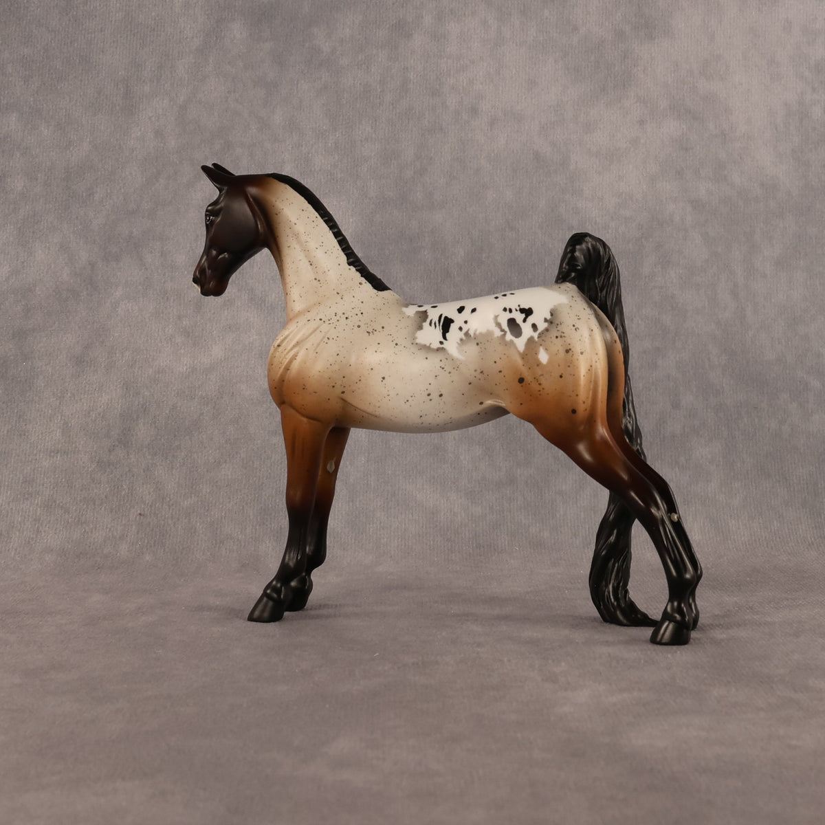 Elevensies OOAK Pebble Saddlebred by Alex Fortman LHS26