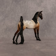 Elevensies OOAK Pebble Saddlebred by Alex Fortman LHS26