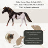 Ellie Limited Edition Rat Inspired Series of 15 OOAK Liver Chestnut Splash Pony Chip By Jamie Adamson LHS24