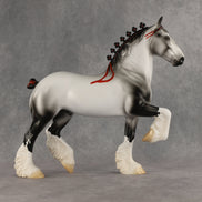 Embrace Ambiguity OOAK Trotting Drafter by Jess Hamill SHCF26