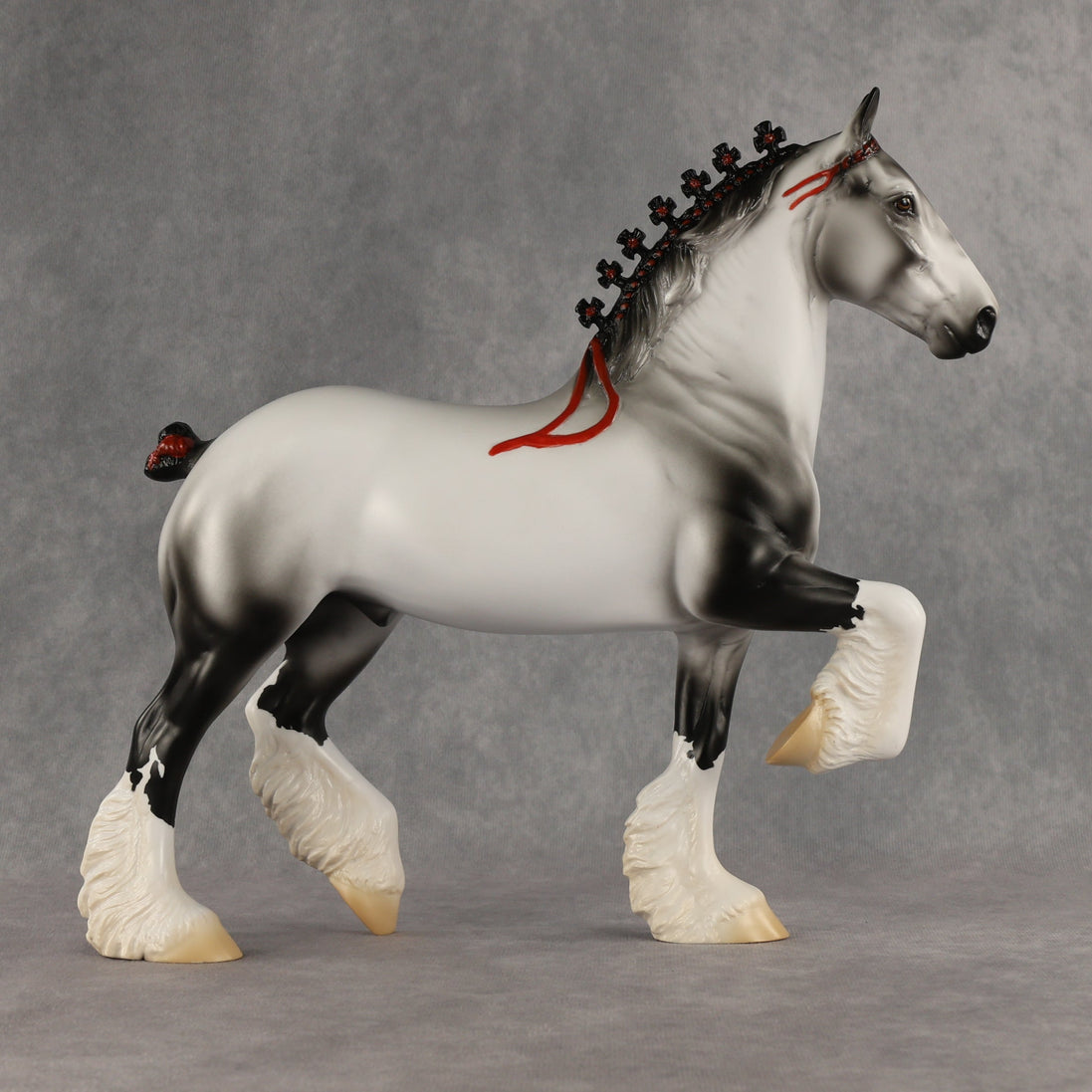 Embrace Ambiguity OOAK Trotting Drafter by Jess Hamill SHCF26