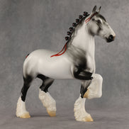 Embrace Ambiguity OOAK Trotting Drafter by Jess Hamill SHCF26