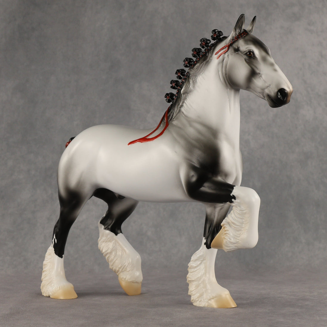 Embrace Ambiguity OOAK Trotting Drafter by Jess Hamill SHCF26