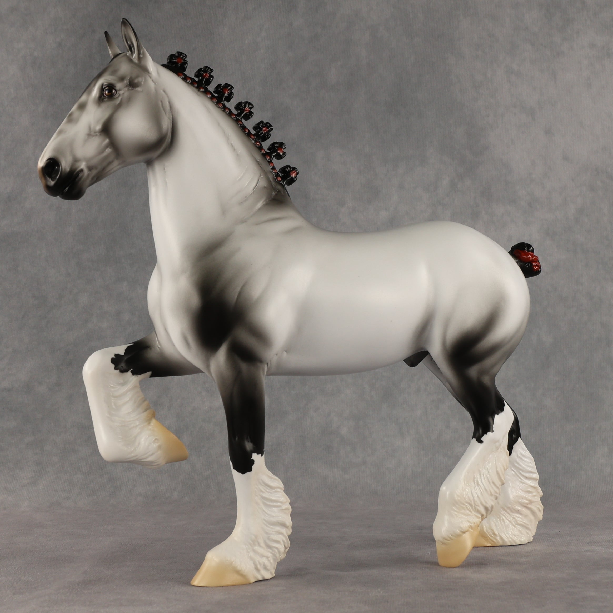 Embrace Ambiguity OOAK Trotting Drafter by Jess Hamill SHCF26