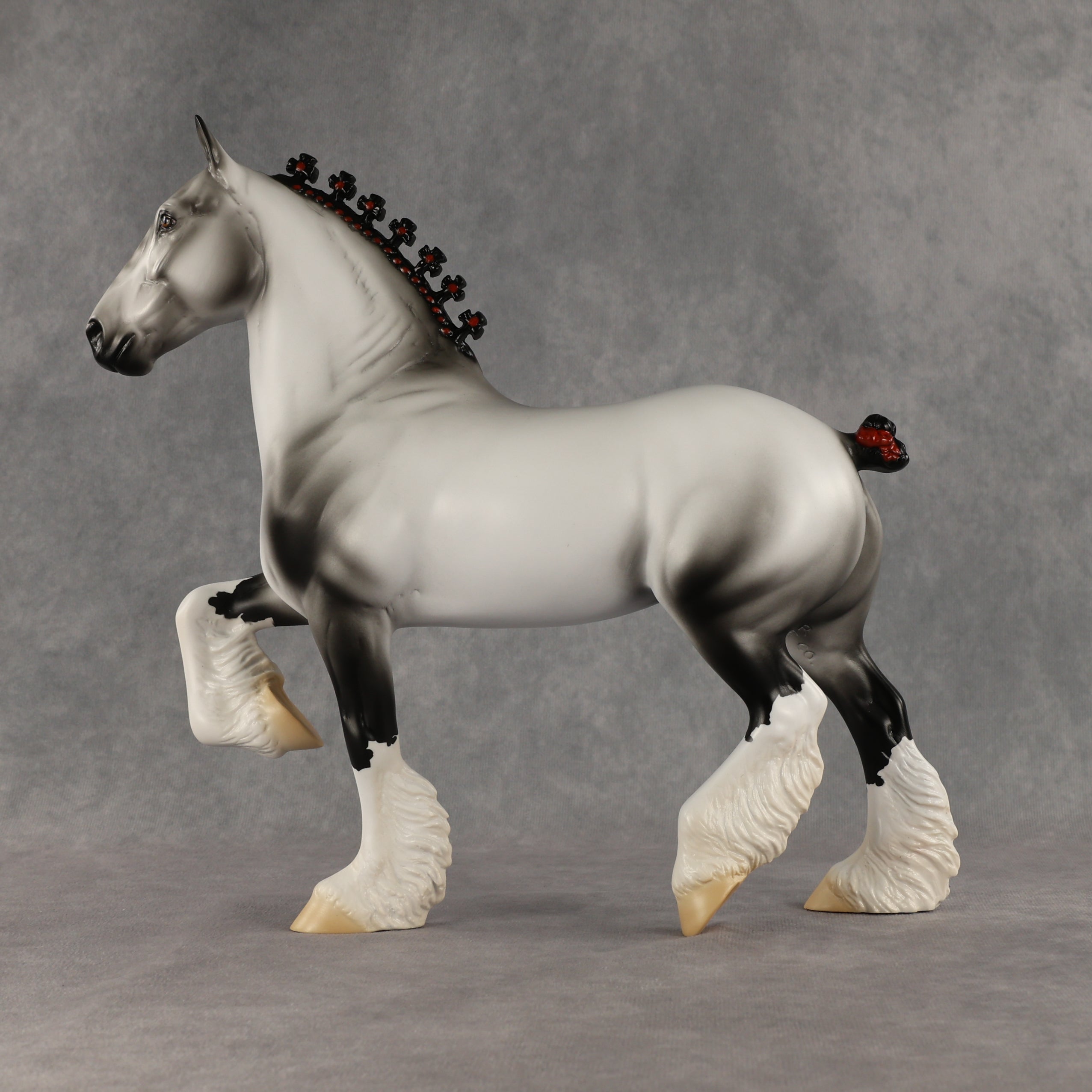Embrace Ambiguity OOAK Trotting Drafter by Jess Hamill SHCF26