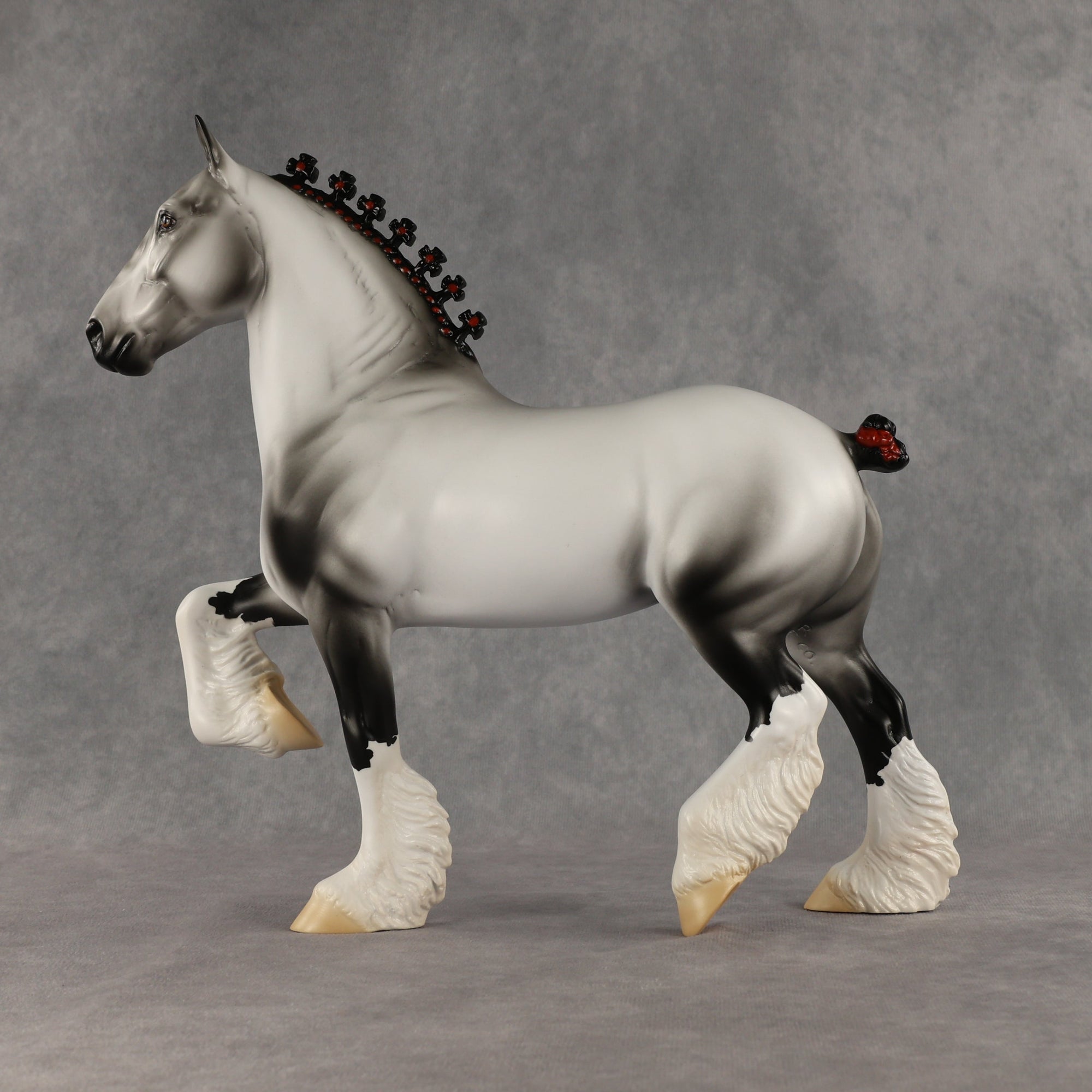 Embrace Ambiguity OOAK Trotting Drafter by Jess Hamill SHCF26