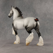 Embrace Ambiguity OOAK Trotting Drafter by Jess Hamill SHCF26
