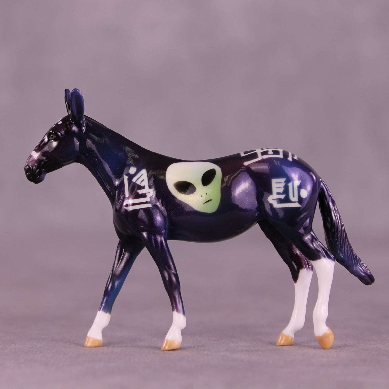 Enceledean Visitor OOAK Chip Mule by Enrique Duarte