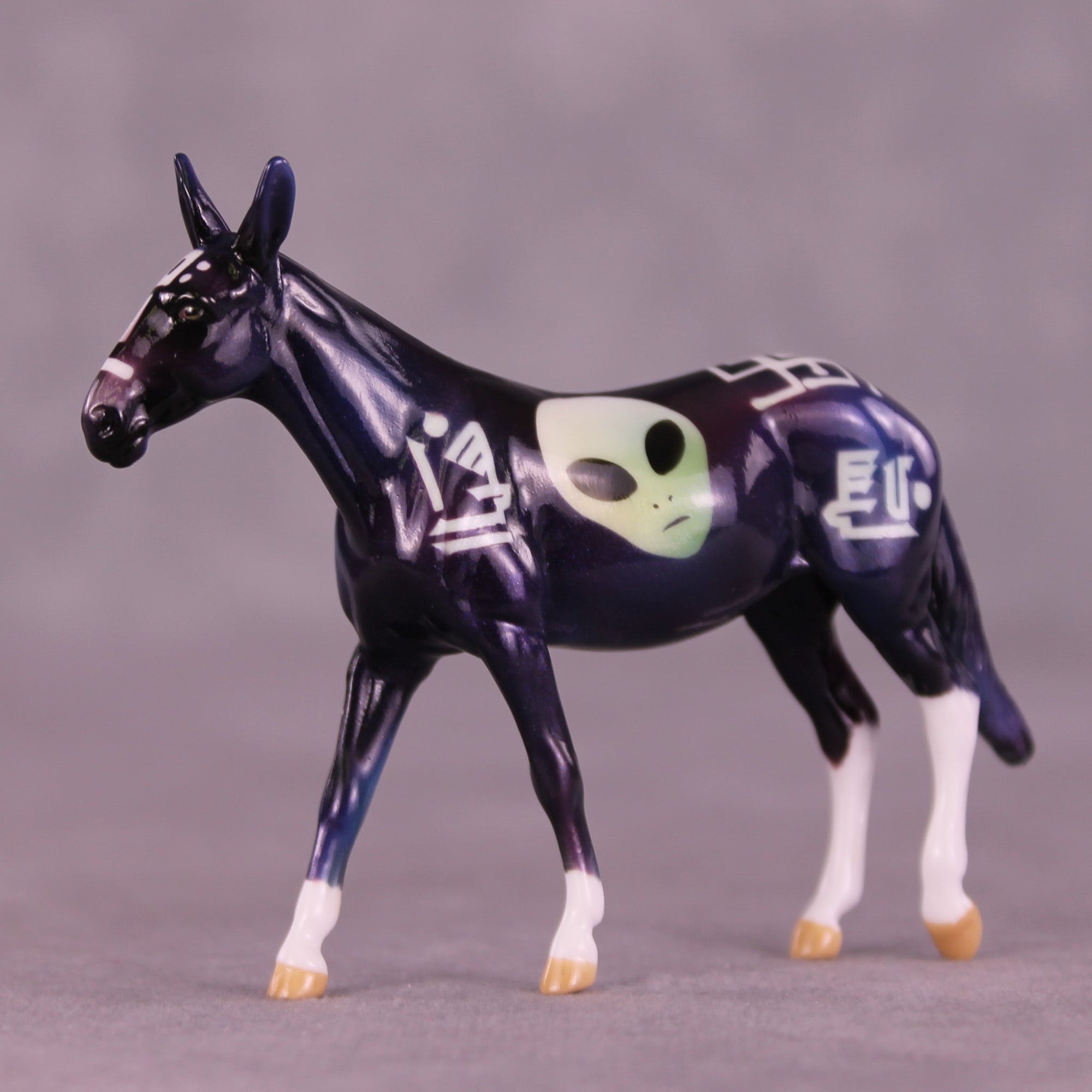 Enceledean Visitor OOAK Chip Mule by Enrique Duarte