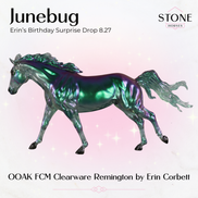 Junebug OOAK FCM Clearware Remington by Erin Corbett EBSD26